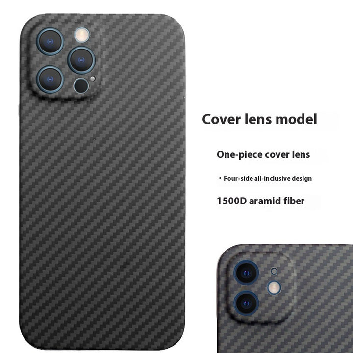 Kevlar Aramid Carbon Fiber Ultra-thin Frosted Phone Case