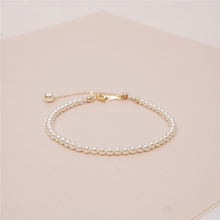 3mm Mini Pearl Slim Bracelet