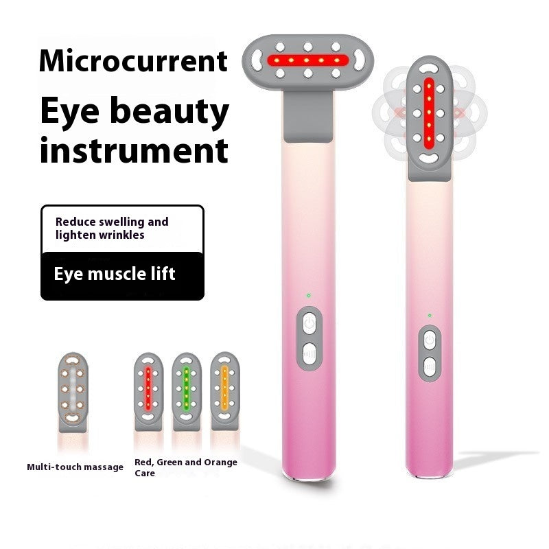 Vibrații de încălzire micro-curent 360 grade Instrument rotativ de înfrumusețare a ochilor