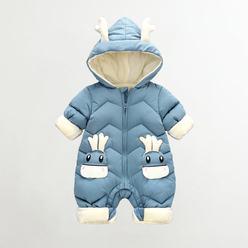 Baby one-piece down jacket