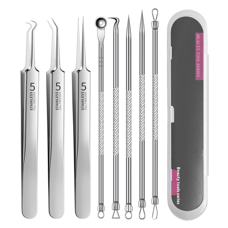 Acne Removal 8 Pieces Suit Beauty Tools Pimple Pin