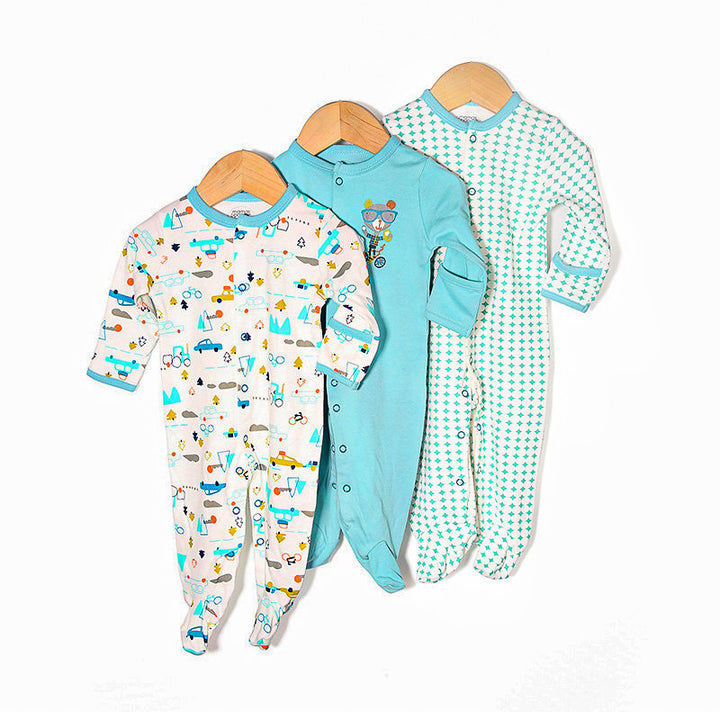 Newborn Baby Cotton Crawl Suit Romper