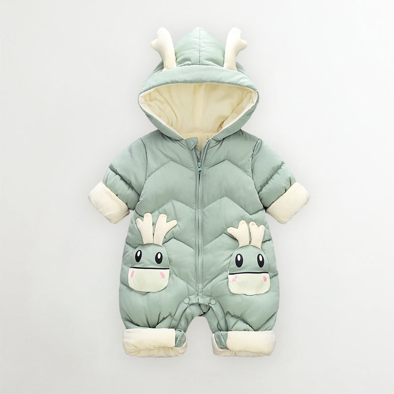 Baby one-piece down jacket