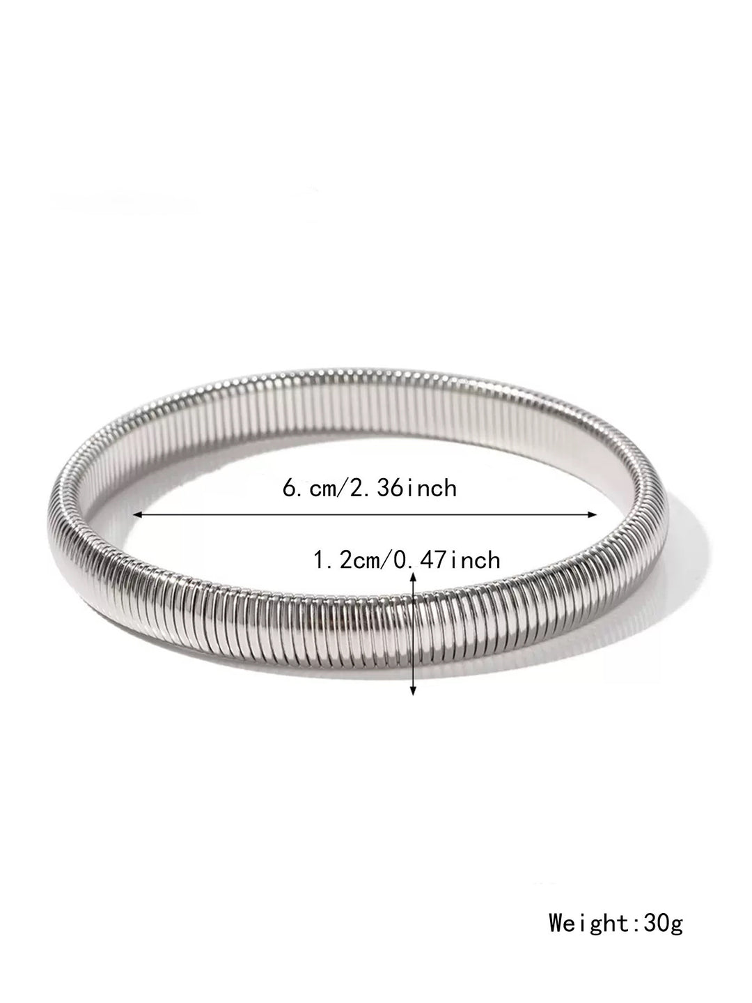 Women's Fashion Stretch Titanium Steel Snake Bone Bracelet