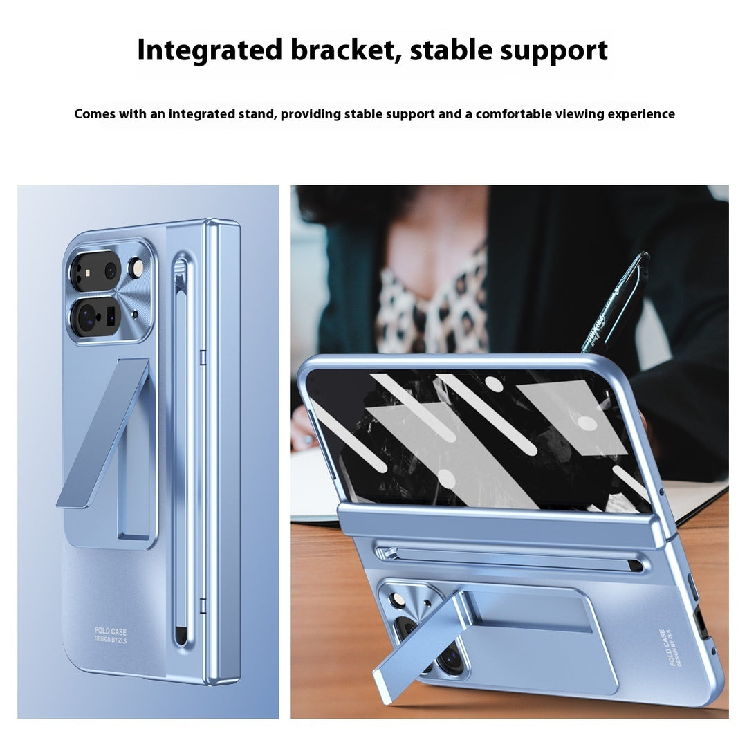 Pixel9proFold Shell Membrane Integrated All-inclusive Hinge Pen Slot Bracket