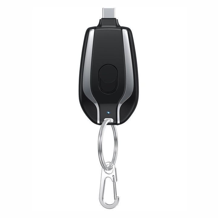 1500mAh Mini Power Pod Pod Cheychain încărcător cu tip-C ultra-compact mini pachete de baterii de încărcare rapidă de rezervă de rezervă