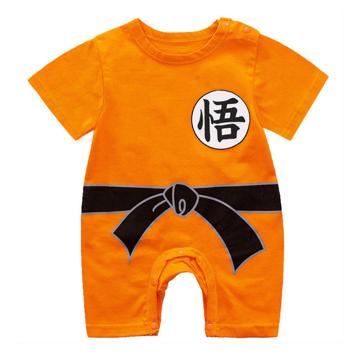 Baby one-piece clothes summer cotton