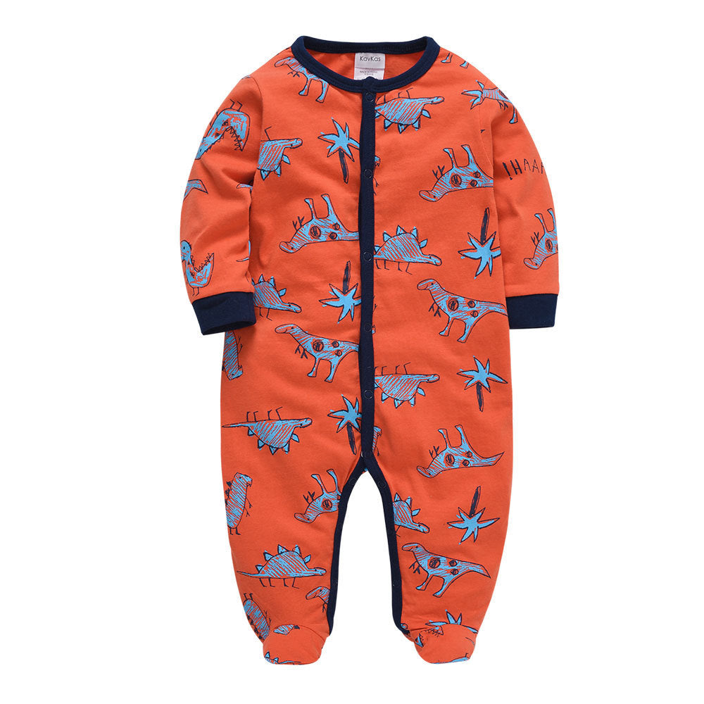 Cartoon baby jumpsuit