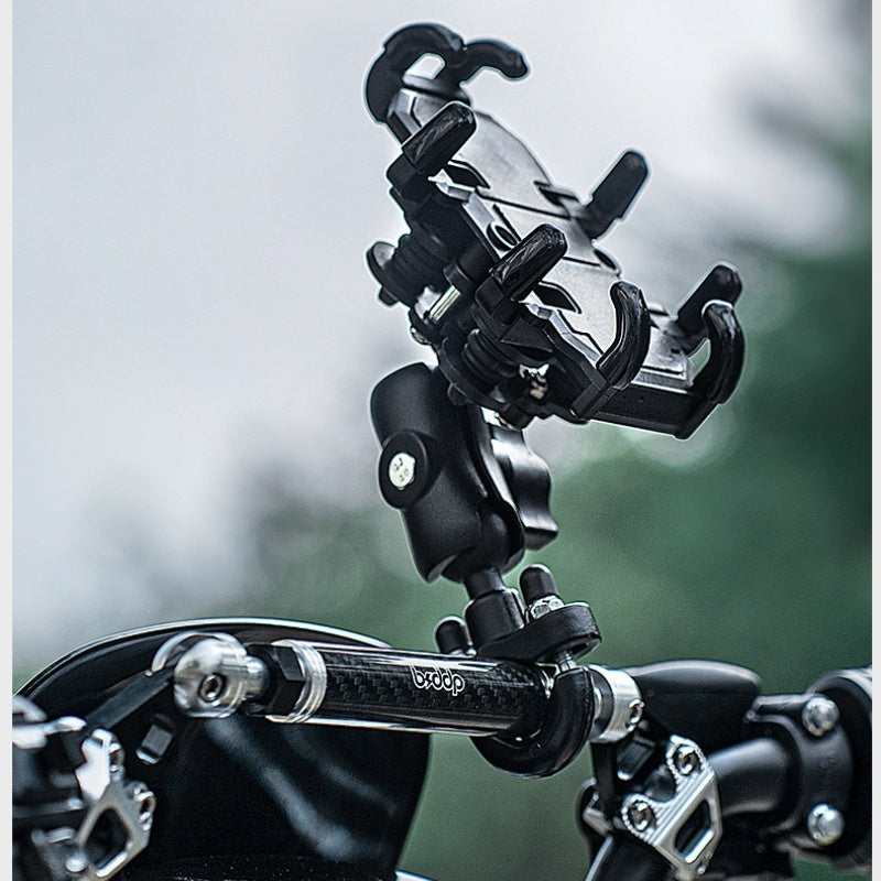 Absorbția de șoc motociclete Absorbție de șoc rezistent la șoc mobile Bracket Navigation Eight Claw