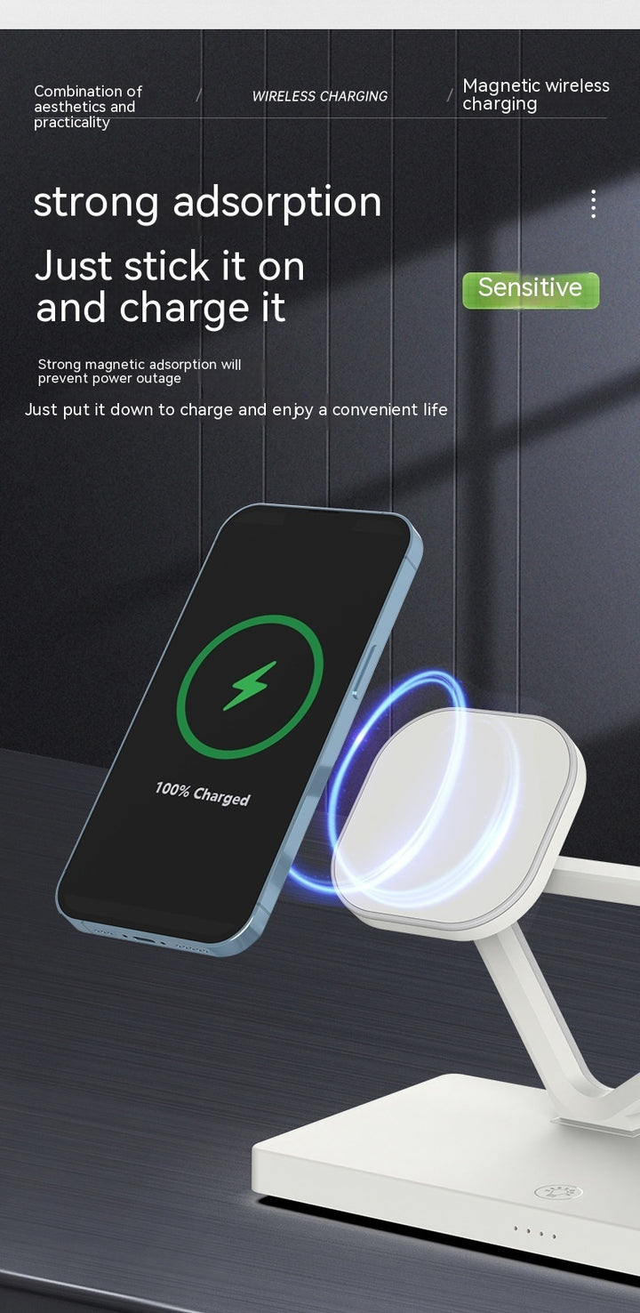 Five-in-one Magnetic Magnetic Wireless Charger Light Night