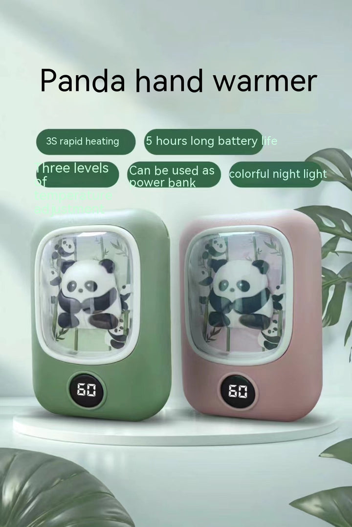 Panda Hand Warmer High Capacity Rechargeable Hand Warmer Hand Warmer Two-in-one Large Capacity Rechargeable Hand Warmer