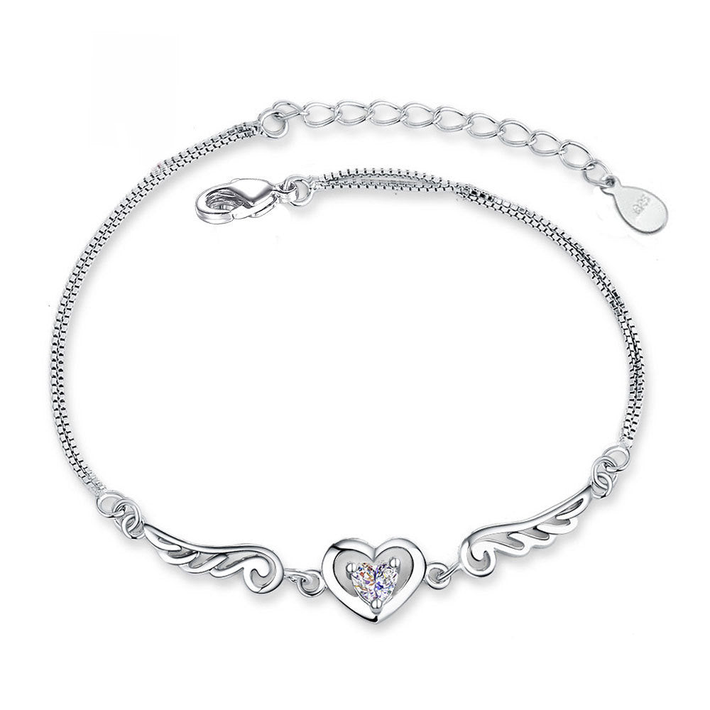 Fashion Women Hand Jewelry Heart Bracelet