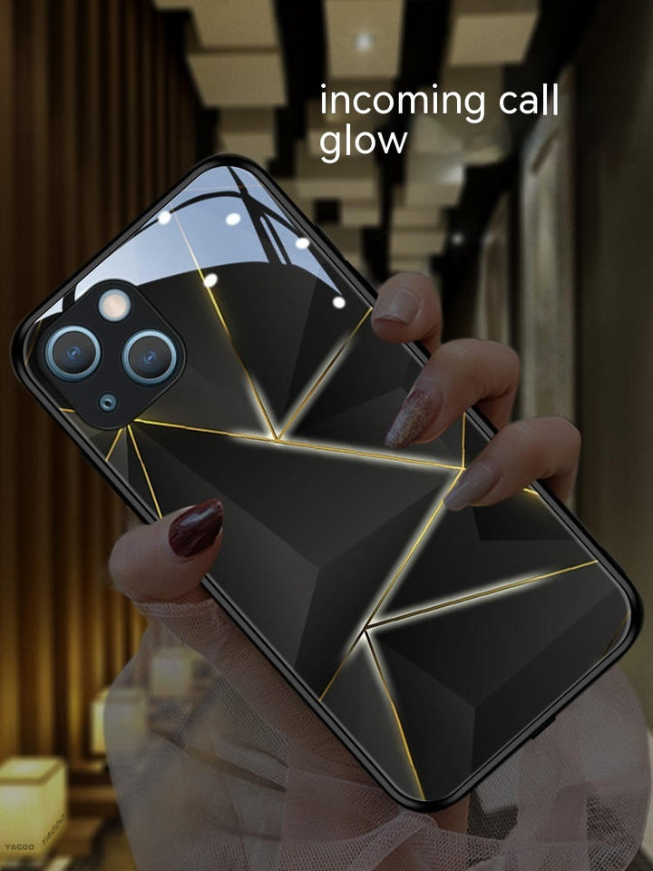 Prism geometric Luminous Glass All-Incluzive Telefon