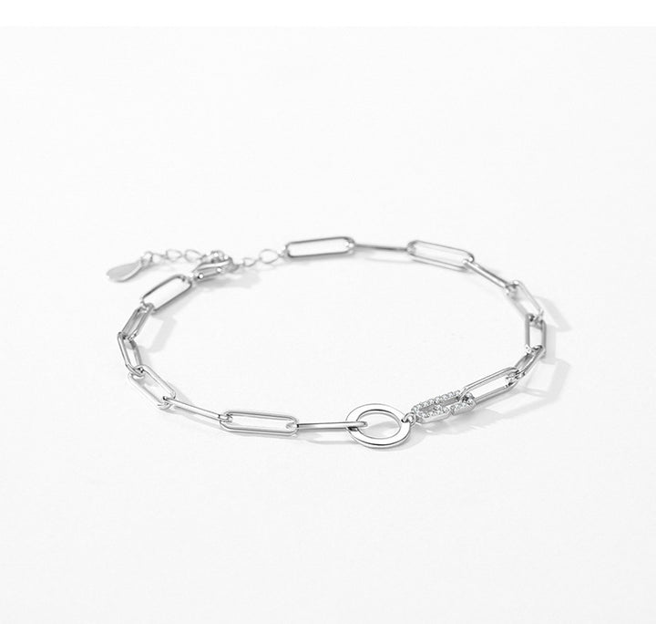 Fashion Chain-shaped Letter Bracelet Women