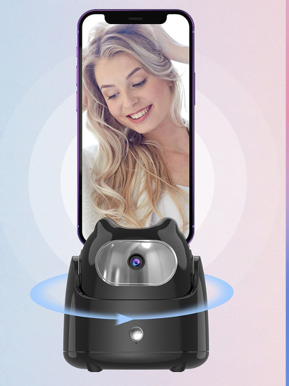 Intelligent AI Face Recognition And Camera Head 360 Degrees Rotating Vlog Shooting Video Recording And Camera Head Artifact