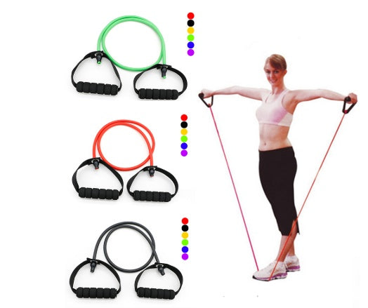 Latex Resistance Bands Antrenament Exercițiu Yoga CrossFit Tuburi de fitness Trageți instrumentul de echipament de exercițiu de fitness