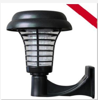 LED SOLAR LED reîncărcabil lampă anti-țânțari cu zboruri electronice zapper insect dăunători uv capcană lampa de grădină exterioară