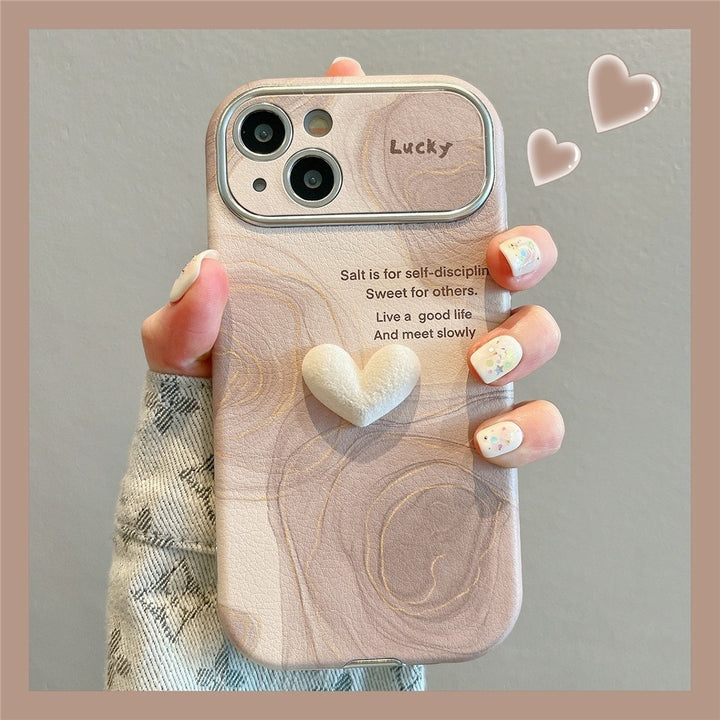 Large Window Veneer Phone Case Silicone Soft Case