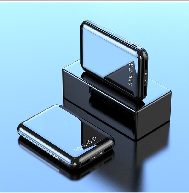 3 secțiuni Full Mirror 20000mAh Bank Power Bank