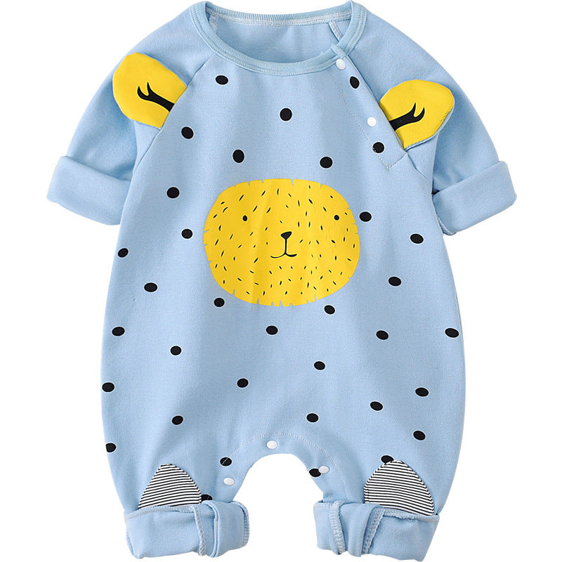 Baby jumpsuit spring and autumn infant romper