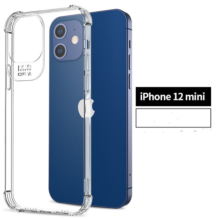 Compatible with Apple, Compatible with Apple , iPhone 12 case silicone anti drop transparent