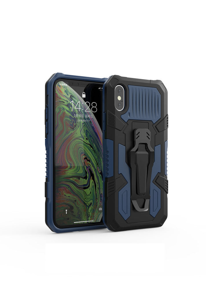 Two-in-one Mobile Phone Case With Magnetic Back Clip Bracket