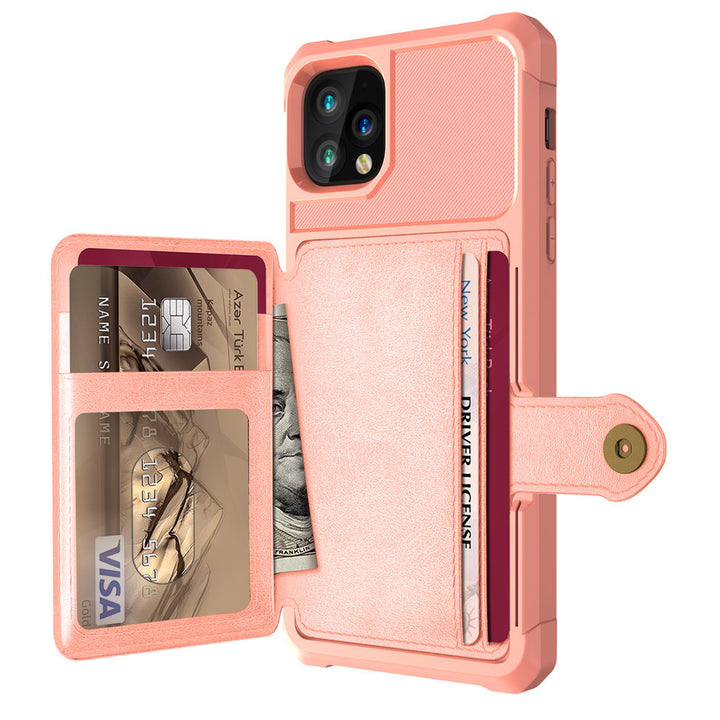 Card wallet holder phone case