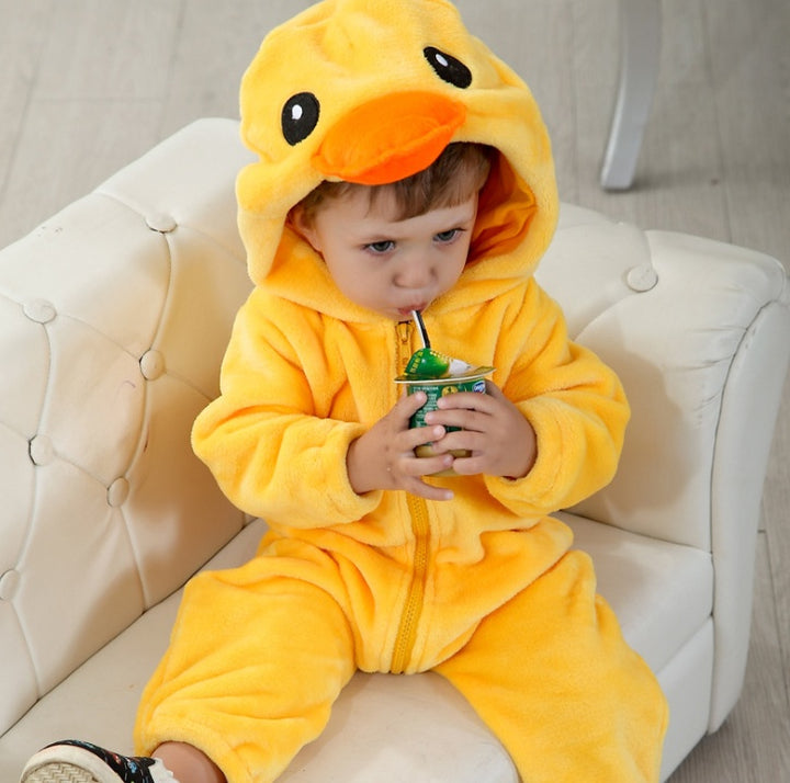 Baby onesies spring and autumn animal styling robes boys and girls climbing clothes