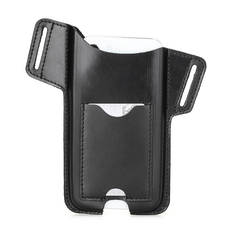 Leather Card Strap Mobile Phone Case