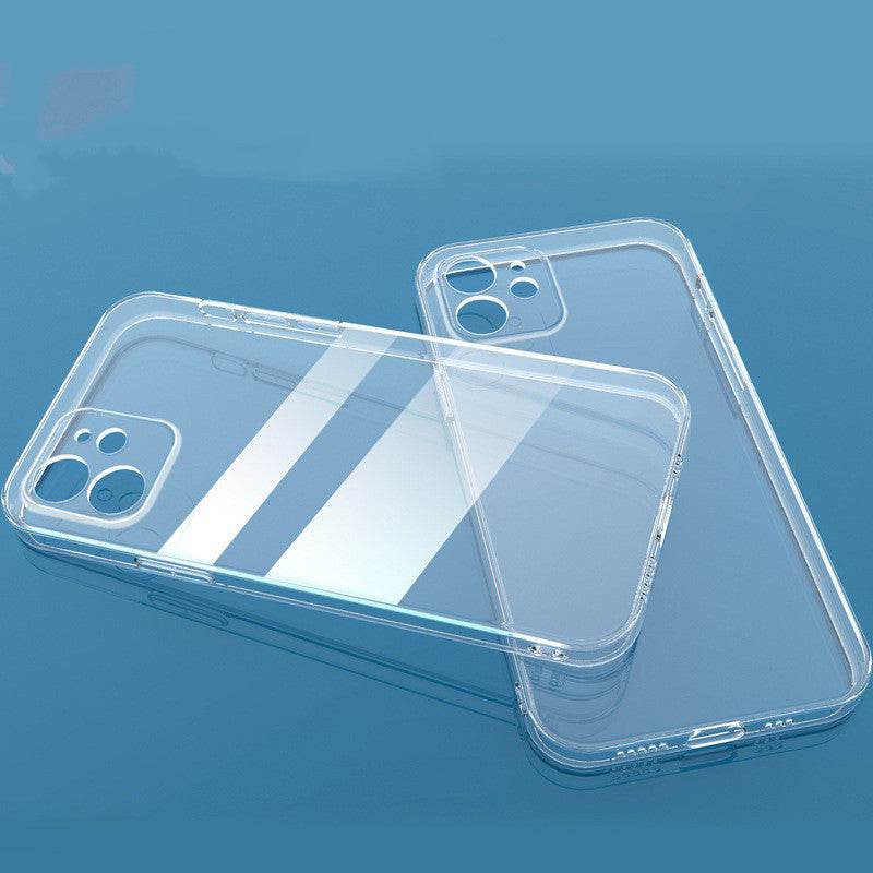 Carcasă pentru telefon mobil transparent TPU Soft Shell Anti-Fall