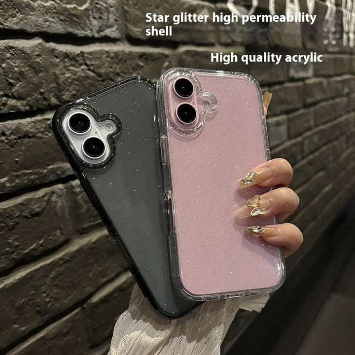 Starry Glitter Phone Case New Transparent