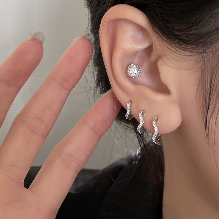 Women's Exquisite Fashion High Sense Irregular Ear Ring