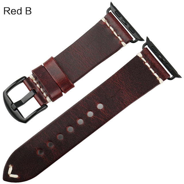 Accessories leather watch belt