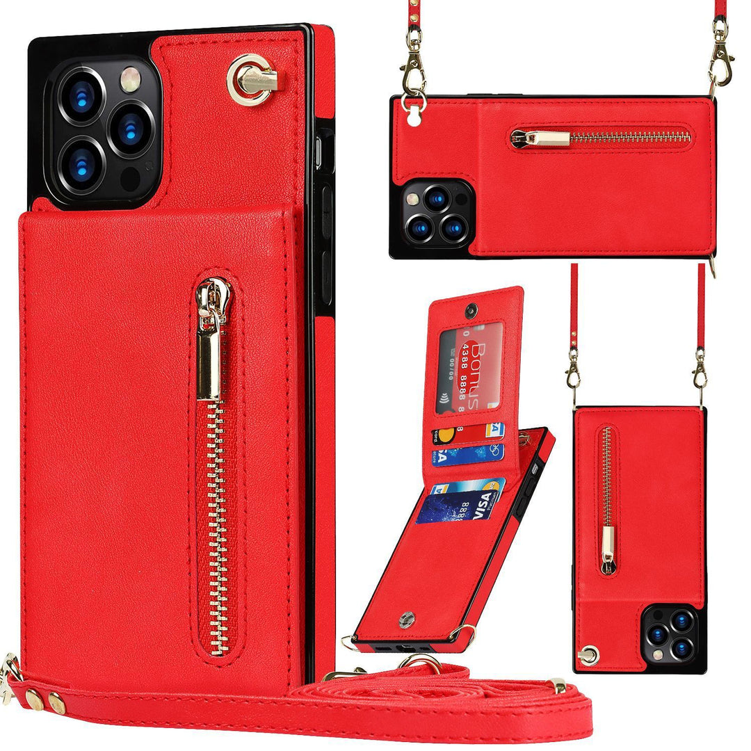 Carcasă telefonică Crossbody XR Zipper Telefon mobil Copertă de protecție