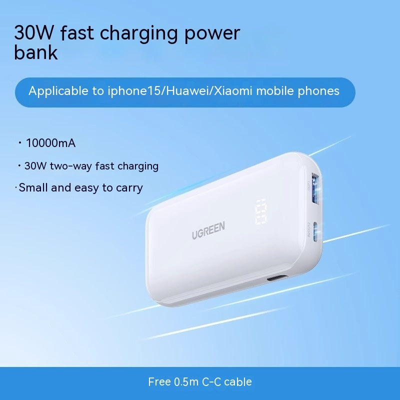 30W încărcare rapidă 10000 mA Bank Power