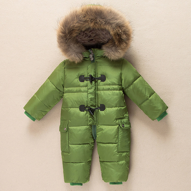 Infant down jacket