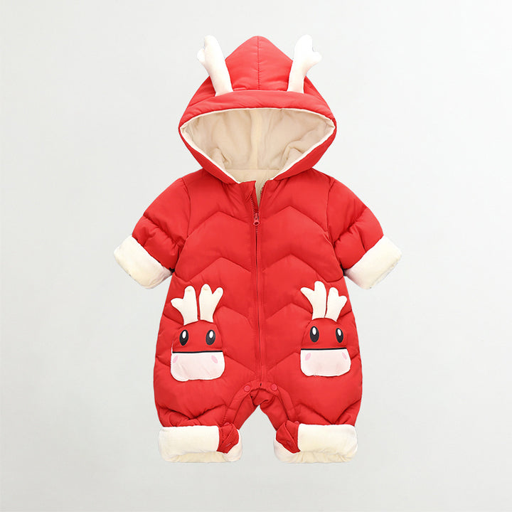 Baby one-piece down jacket