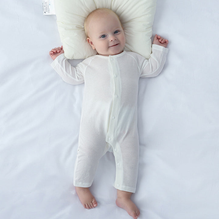 Ultra-thin Bamboo Fiber Baby One Piece Pajamas