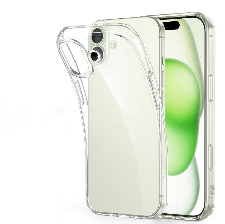 Transparent Large Hole TPU Soft Shell Full Cover Phone Case