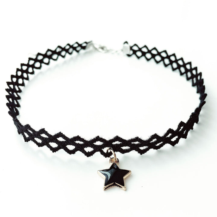 Five-pointed Star Neck Band Lace Necklace Neck Accessories