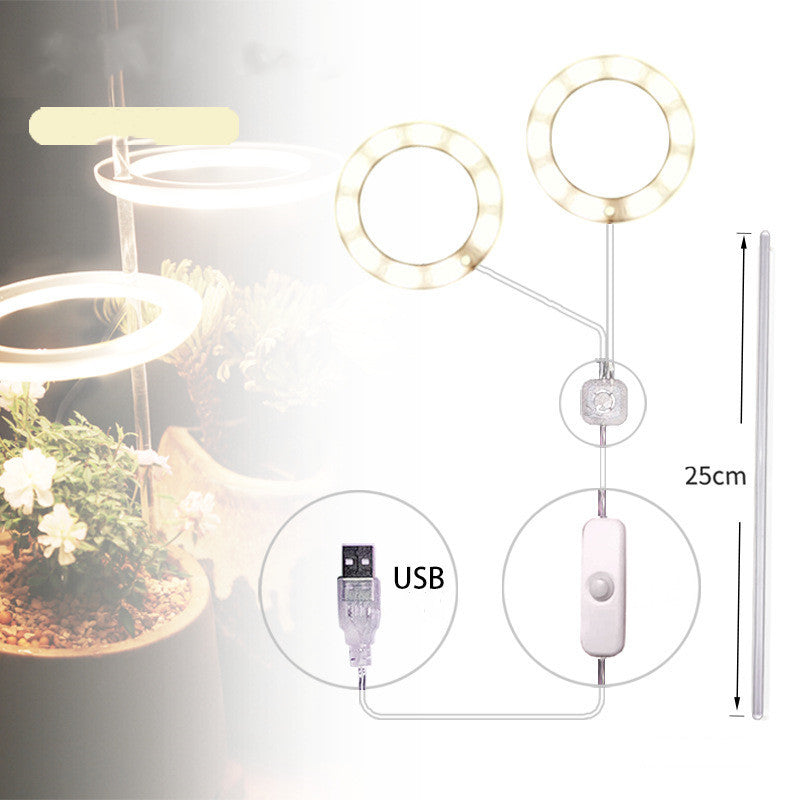 LED GROW Light Spectrum Full Spectrum Phyto Grow Lampa USB Phyto Lamp pentru plante Iluminat de creștere pentru plante interioare