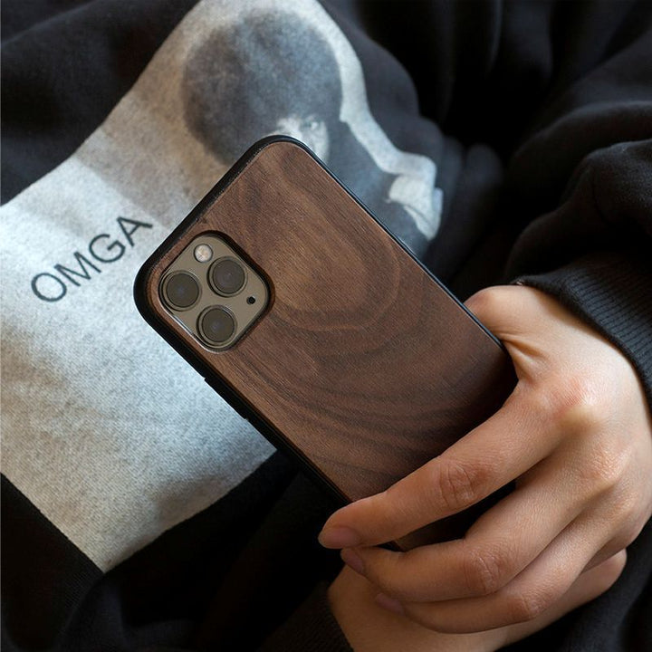 Wooden Protective Shell Creative Phone Case