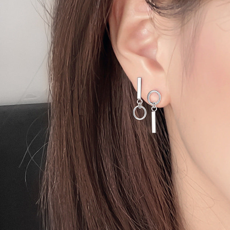 Fashionable Personality Women's Asymmetrical Earrings