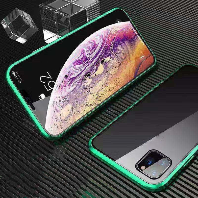 Glass cu două fețe din sticlă Magnetic King Telefon Mobile Nu există funcții anti-peep