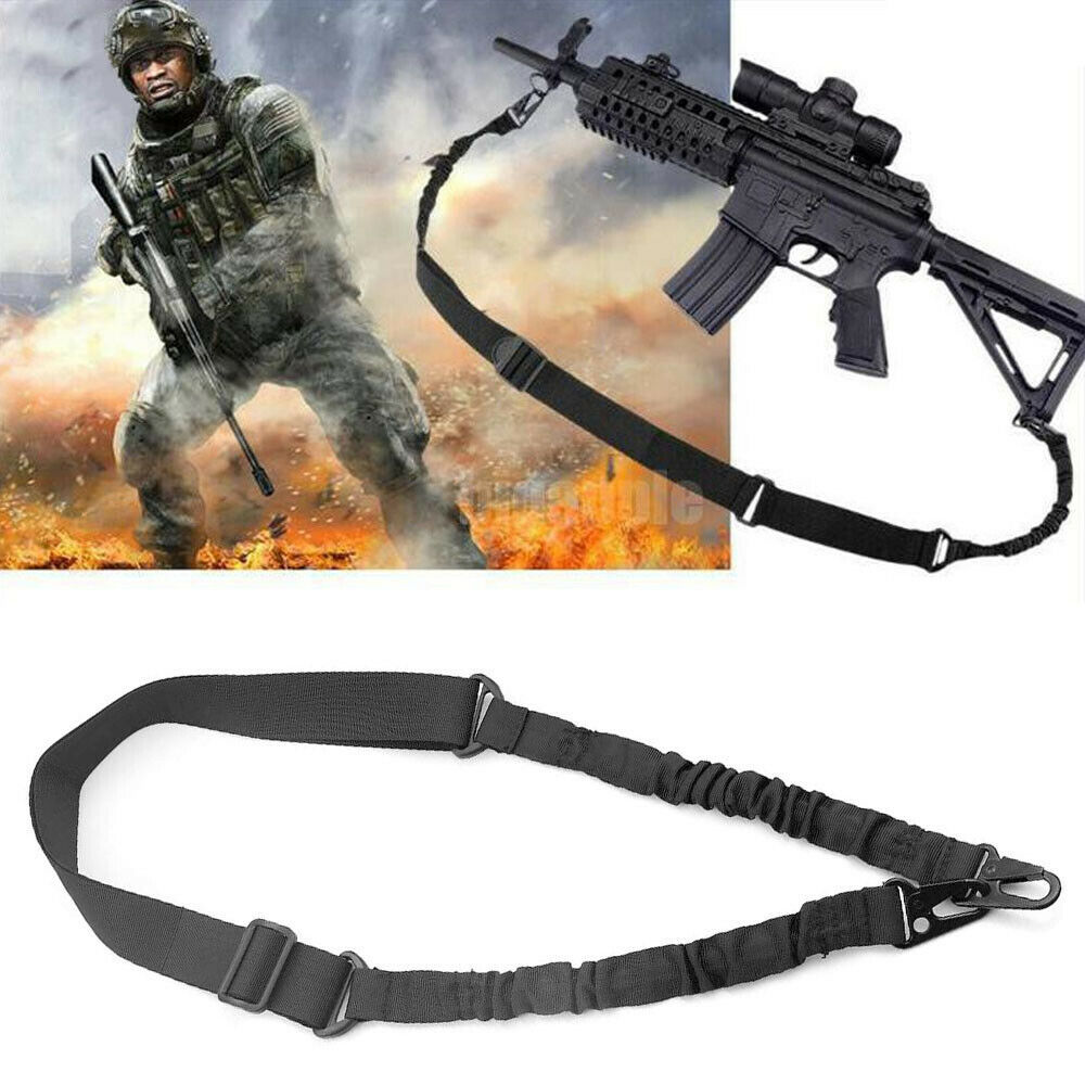 Tactic Rifle Sling Gun curea de umăr 2 puncte O singură vânătoare cu curea