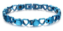 AURYASPOWER 810 BLUE / 4 IN 1 MAGNETIC BRACELET / WOMEN