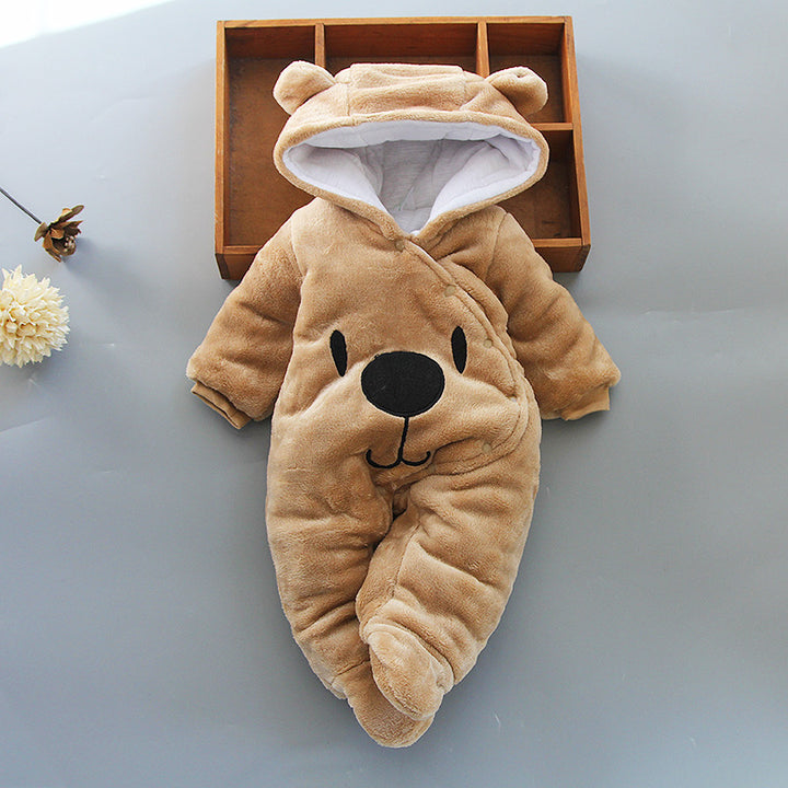 Cute Winter Bear Baby Romper