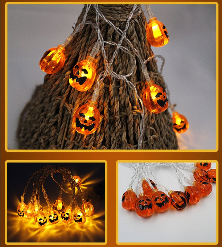 Decorare de Halloween Pumpkin Lead Lead Light Lantern