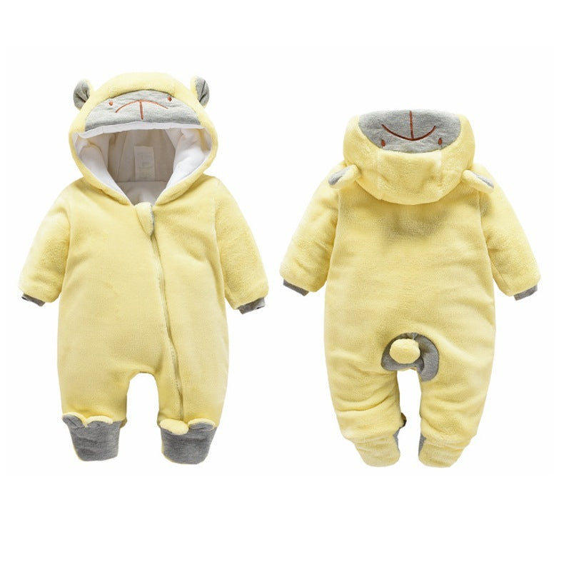 Cute Winter Bear Baby Romper