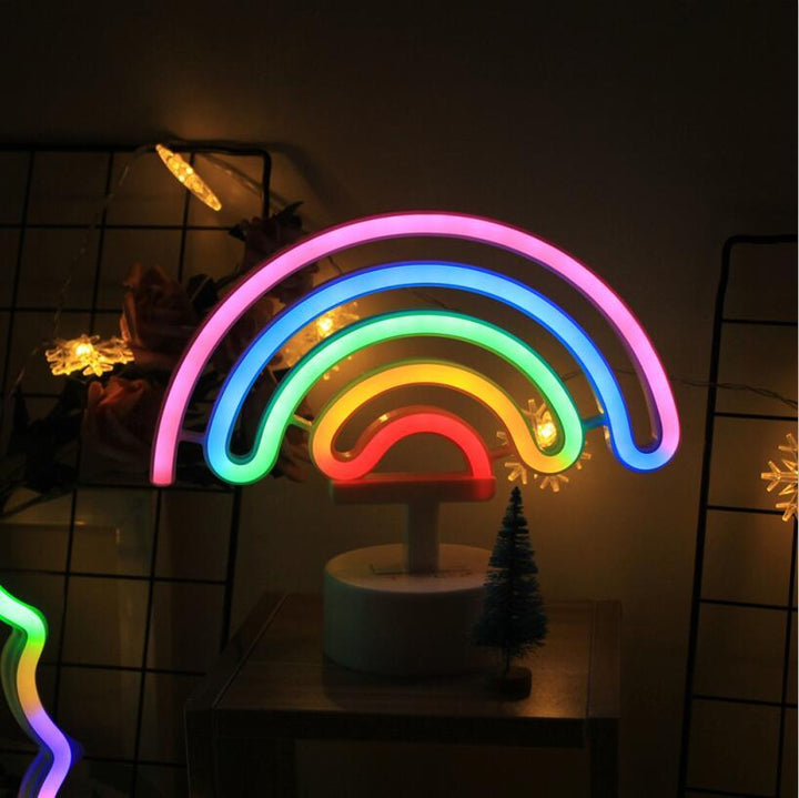 Lampa de modelare cu LED creativă Rainbow Popsicle